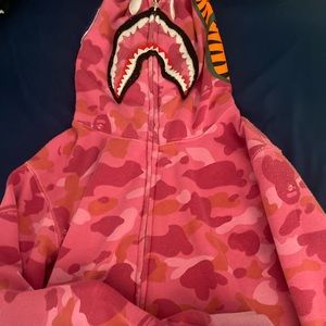 Like new bape hoodie.